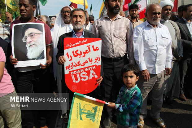 راهپیمایی «جمعه نصر» در بندرعباس