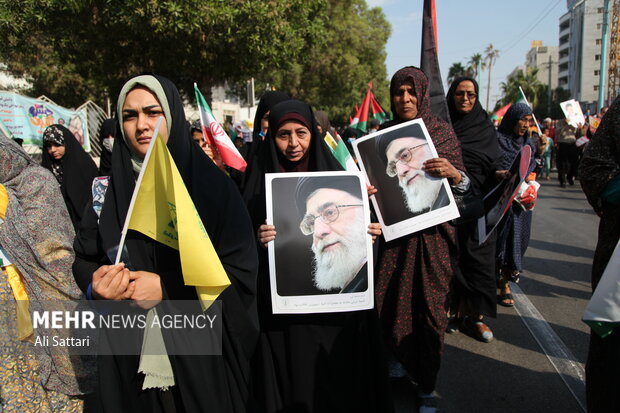 راهپیمایی «جمعه نصر» در بندرعباس