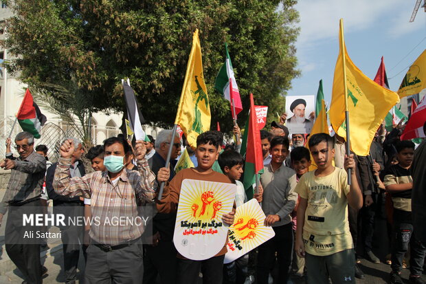 راهپیمایی «جمعه نصر» در بندرعباس