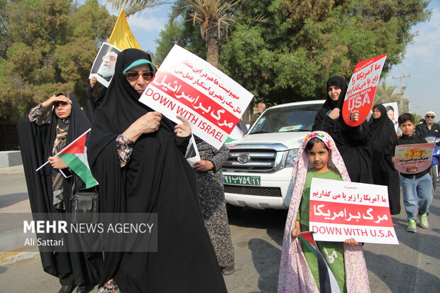 راهپیمایی «جمعه نصر» در بندرعباس