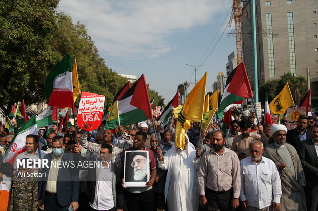 راهپیمایی «جمعه نصر» در بندرعباس