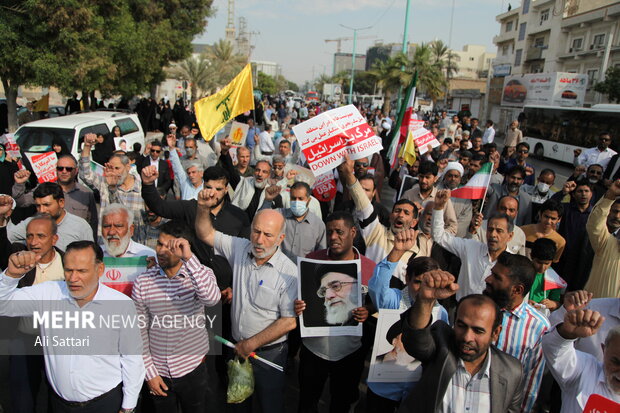 راهپیمایی «جمعه نصر» در بندرعباس