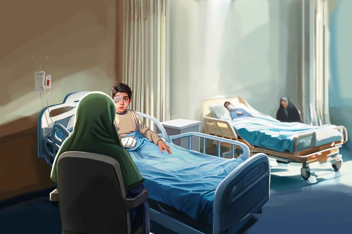 «عیادت» با شعر ناصر فیض آماده نمایش شد «عیادت» با شعر ناصر فیض آماده نمایش شد