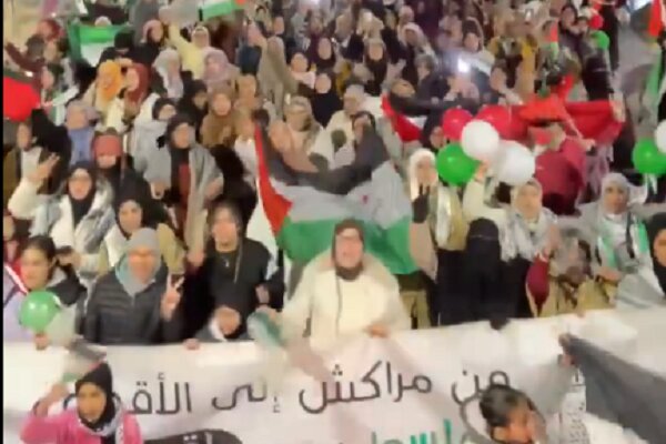 Fas halkı Gazze’deki ateşkesi kutladı Fas halkı Gazze’deki ateşkesi kutladı