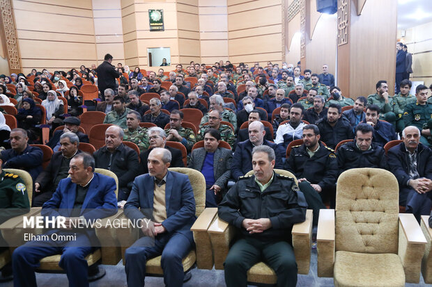 مراسم بزرگداشت شهدای بمباران ۲۸ دی ماه ۱۳۶۵ سنندج