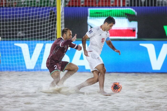Iran beach soccer