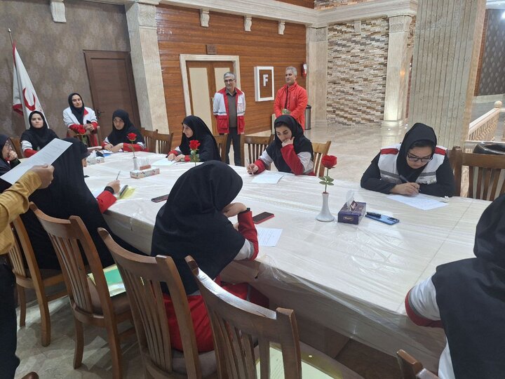 آغاز دوره منطقهای مخابرات و ارتباطات رادیویی هلالاحمر در مازندران