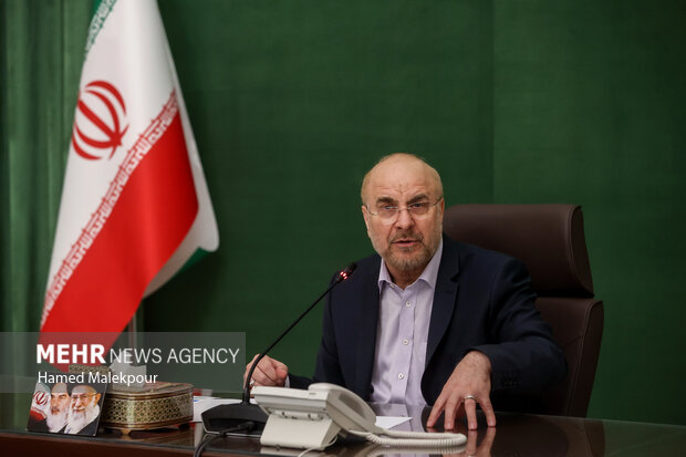 دیدار اعضای دو کانون بازنشستگی کارگری با رئیس مجلس 6
