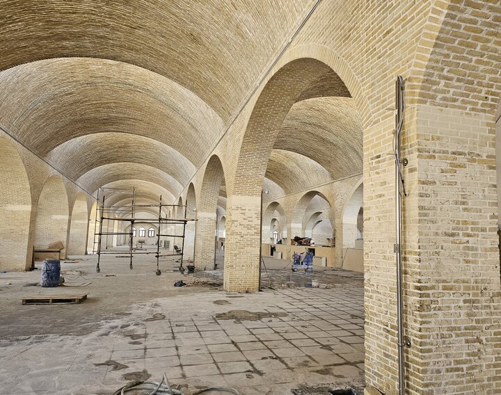 نمایش تار و پود کویر در بزرگترین کارخانه نساجی جنوب 5