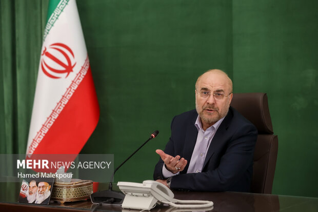 دیدار وزیر و معاونان وزارت ورزش و جوانان با رئیس مجلس 5