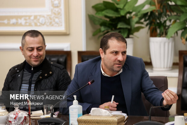 دیدار وزیر و معاونان وزارت ورزش و جوانان با رئیس مجلس 28