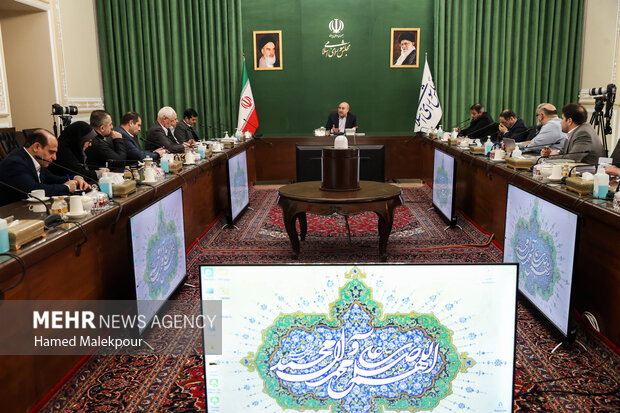 دیدار وزیر و معاونان وزارت ورزش و جوانان با رئیس مجلس 21