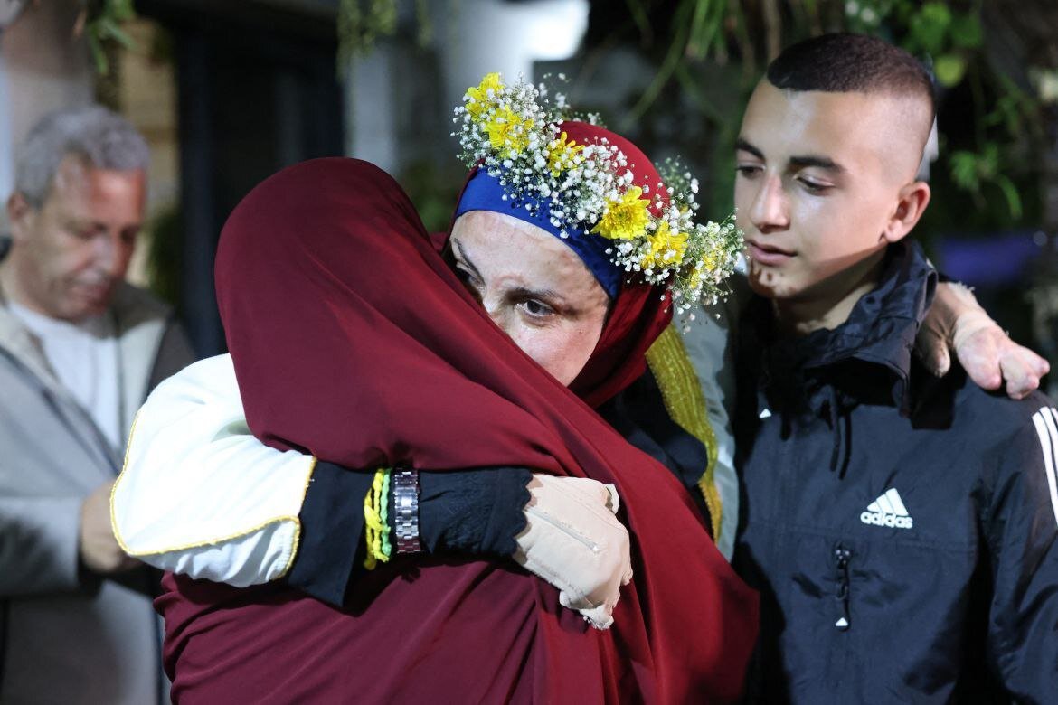 Resistance pays off: Palestinian women and children walk free from Israeli prisons