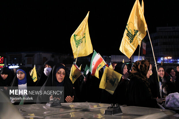 جشن پیروزی جبهه مقاومت در گرگان