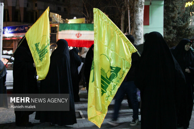 جشن پیروزی جبهه مقاومت در گرگان