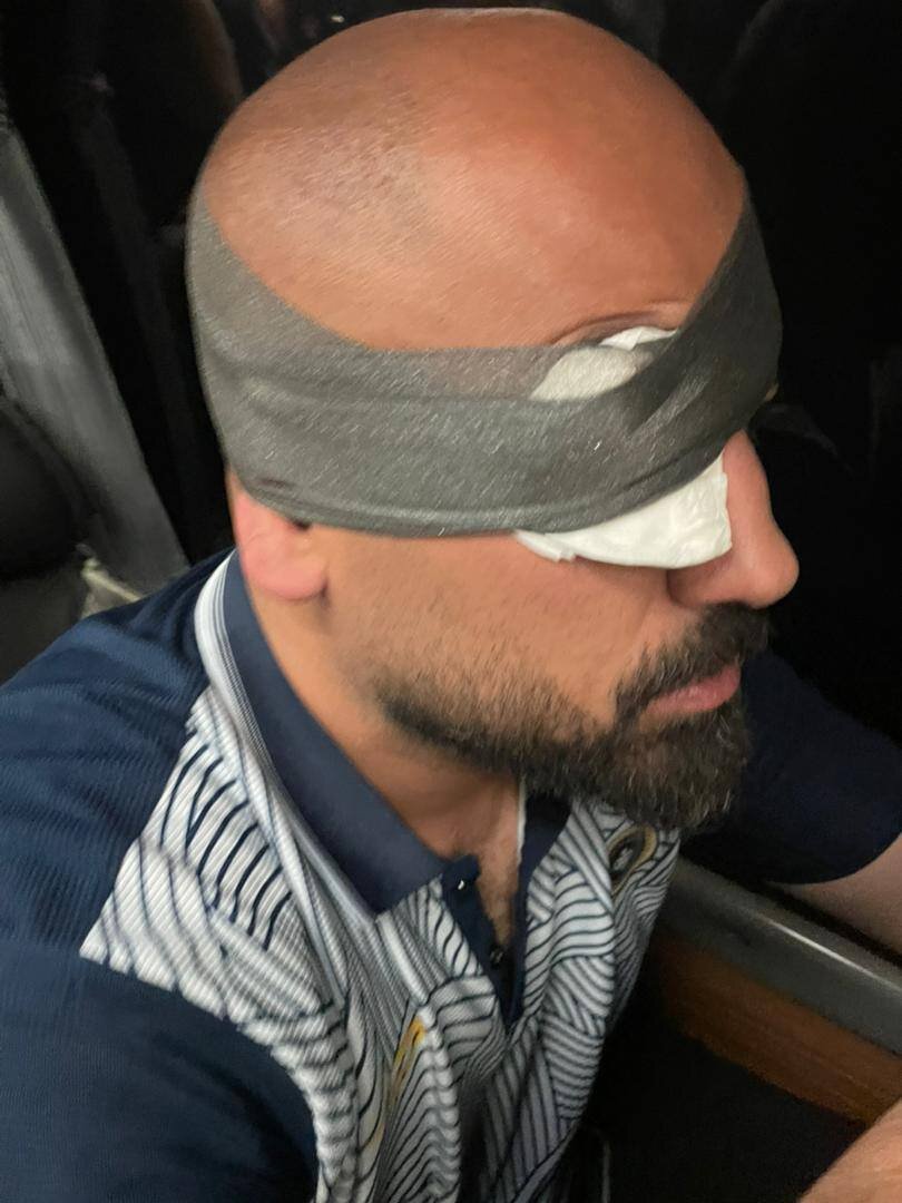 حمله خطرناک به اتوبوس سپاهان در یزد + فیلم 2