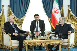 Iran's security chief meets Azerbaijan deputy PM