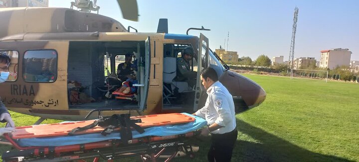 ۱۹۰ سورتی پرواز هوانیروز اصفهان در خدمت به مردم استانهای فارس و مرکزی