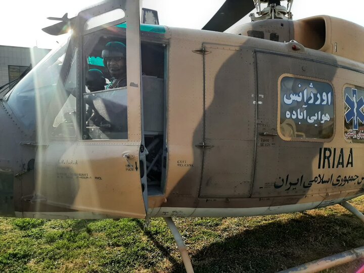 ۱۹۰ سورتی پرواز هوانیروز اصفهان در خدمت به مردم استانهای فارس و مرکزی