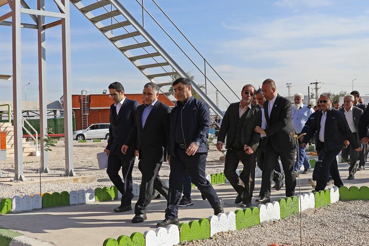 کارخانه نمکزدایی اهواز با حضور وزیر نفت راهاندازی شد