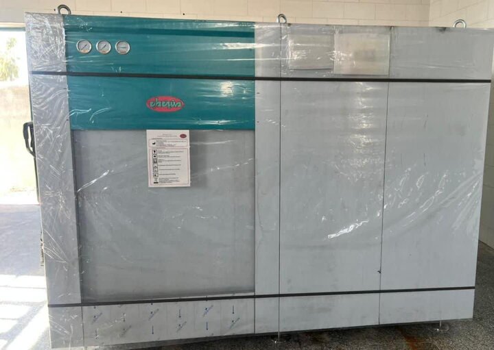 بیمارستان کنگان به دستگاه زبالهسوز مجهز شد