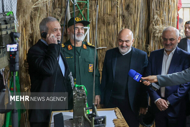 حضور رییس جمهور در پایگاه منتظران شهادت اهواز