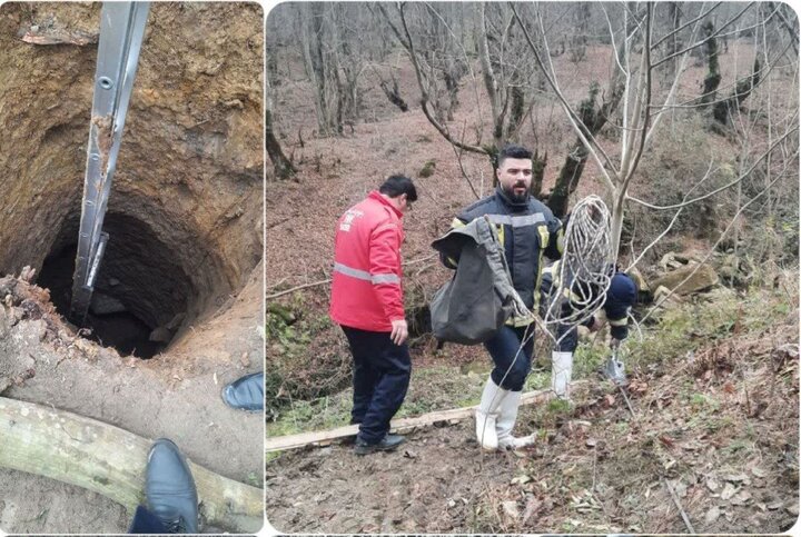 سقوط سنگ جان مقنی بابلی را گرفت سقوط سنگ جان مقنی بابلی را گرفت