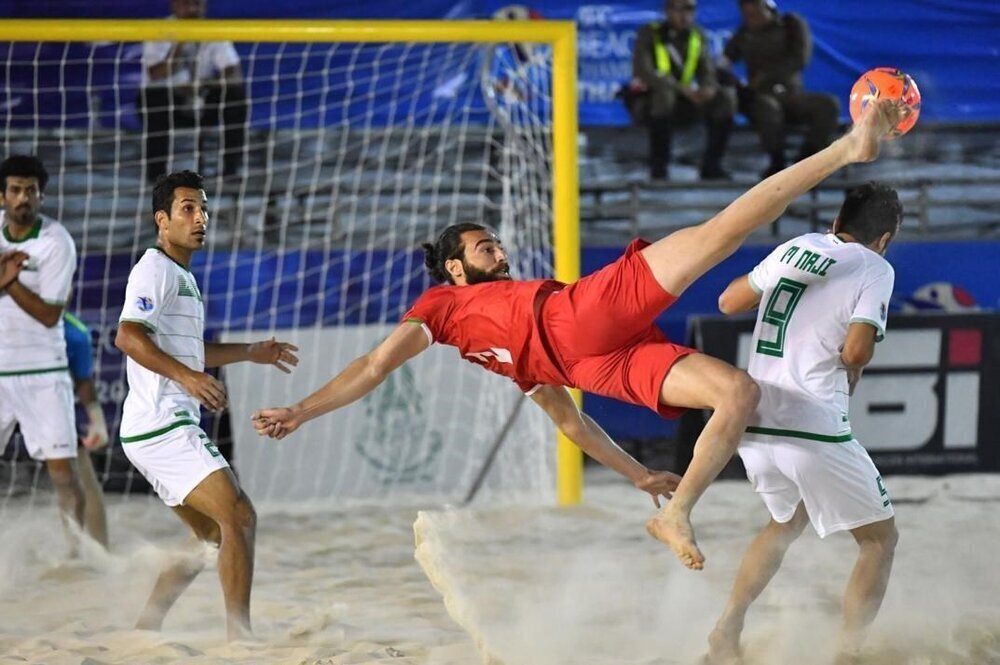 Iran beach soccer team named for 2025 Asian Cup