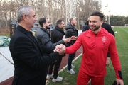 İsmail Kartal'ın Persepolis futbol takımı antrenmanındaki ilk görüntüsü