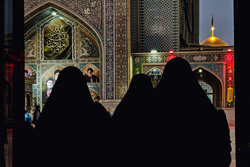 شب شهادت باب الحوائج در حرم مطهر امام رضا(ع)