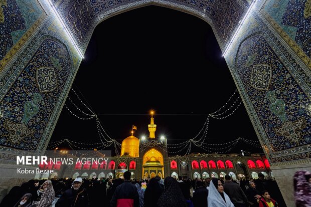 شاهرودیها عشق به امام حسین(ع) را در جوار امام رضا(ع) فریاد زدند