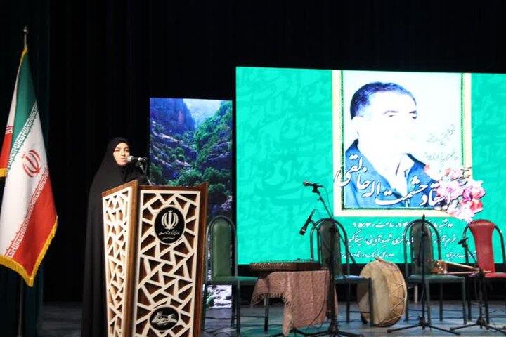 آئین تجلیل از «حشمتالله خالقی» شاعر لرستانی برگزار شد