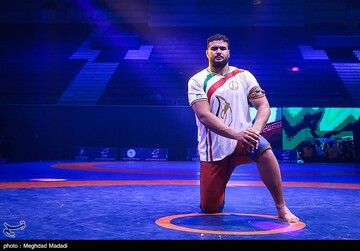 Mostafa Toghani winner of Pahlevani Wrestling Championship