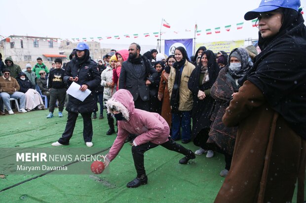 جشنواره بازی های بومی محلی مشهد طرقی علیا