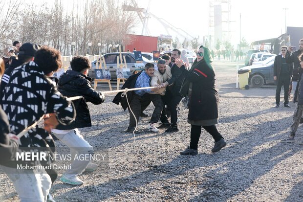 جشنواره زمستانی پل مهر مشگین شهر