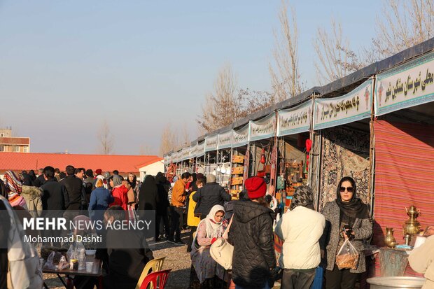 جشنواره زمستانی پل مهر مشگین شهر