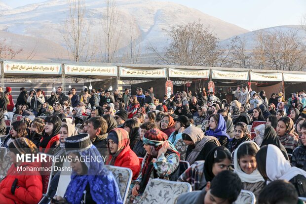 جشنواره زمستانی پل مهر مشگین شهر