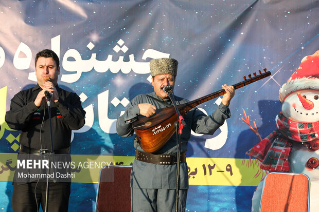 جشنواره زمستانی پل مهر مشگین شهر