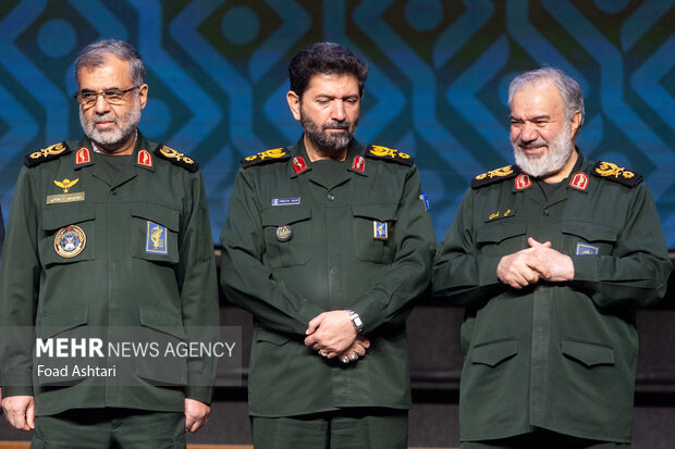 سردار علی فدوی در مراسم بزرگداشت شهدای اطلاعات عملیات سپاه پاسداران