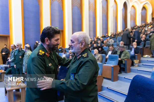 سردار محمد کاظمی در مراسم بزرگداشت شهدای اطلاعات عملیات سپاه پاسداران