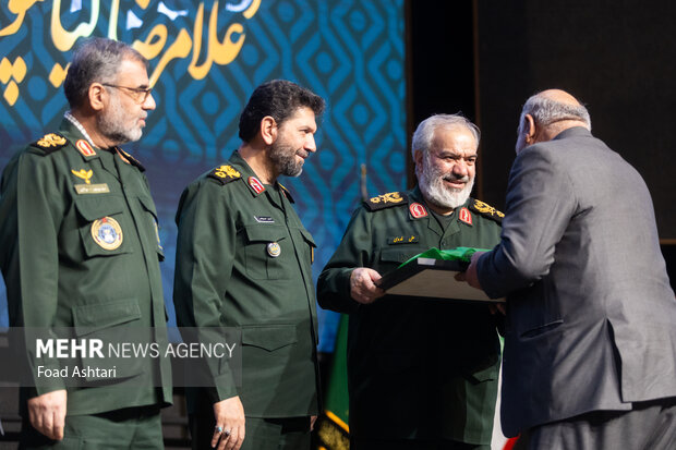 سردار علی فدوی در مراسم بزرگداشت شهدای اطلاعات عملیات سپاه پاسداران