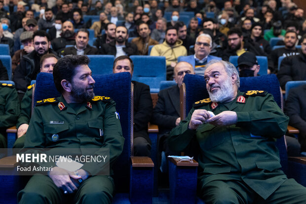 سردار علی فدوی در مراسم بزرگداشت شهدای اطلاعات عملیات سپاه پاسداران