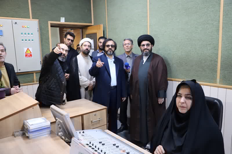 استودیو ویژه برنامههای دهه فجر انقلاب اسلامی شبکه اشراق افتتاح شد