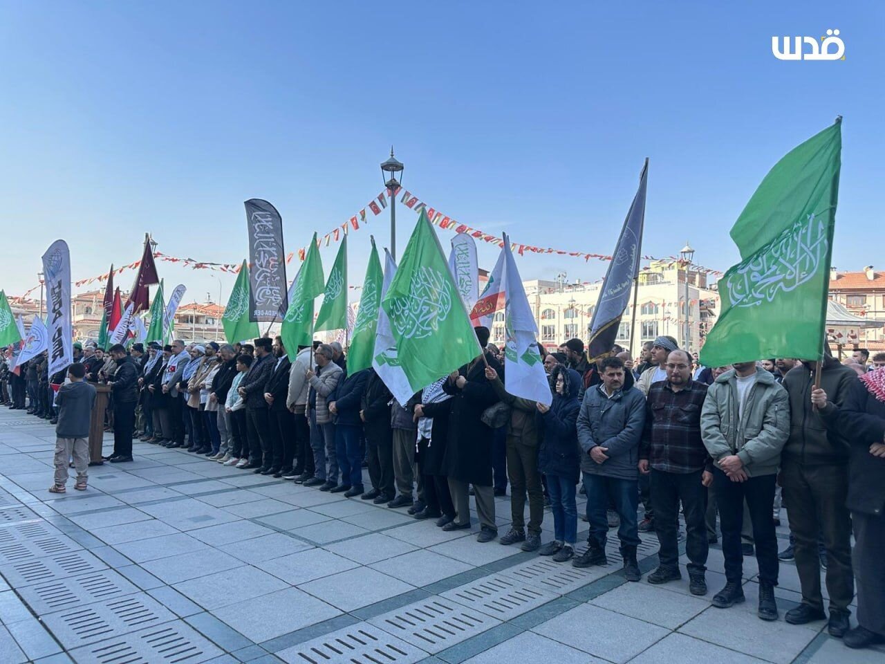 Filistin'de ve bölgede Şehit Muhammed Dayf için gıyabi cenaze namazı