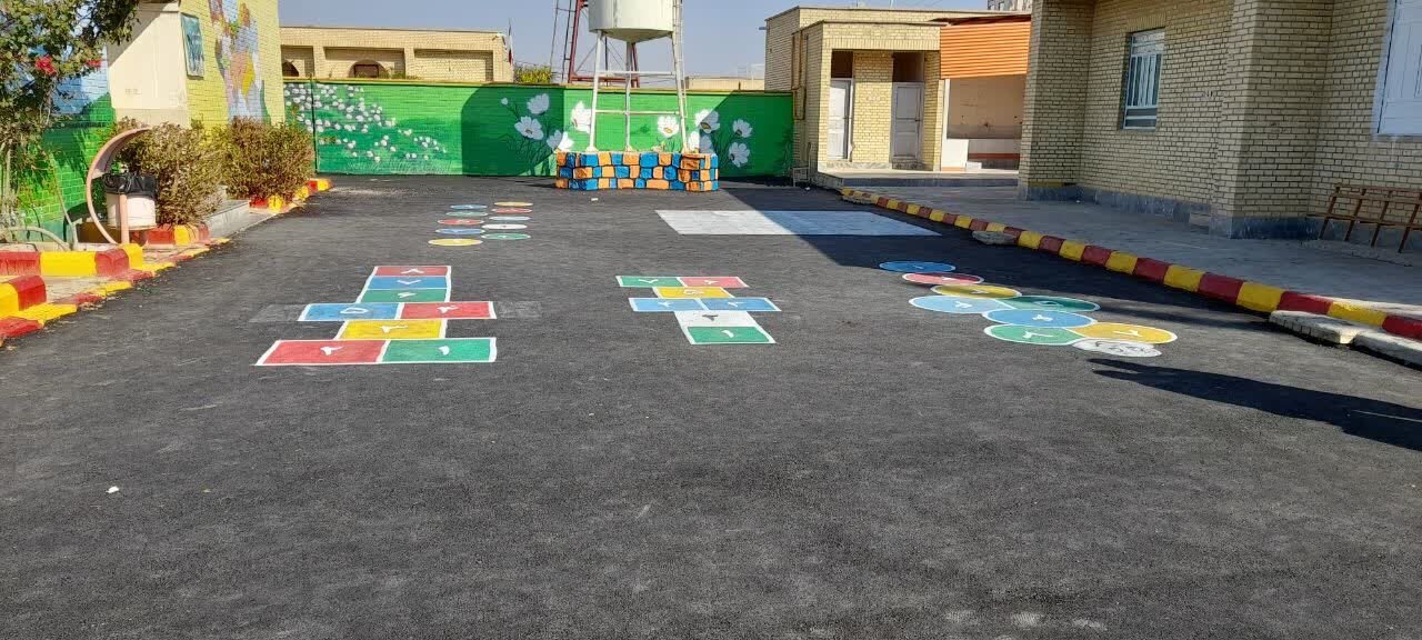 آسفالت ۵ مدرسه در دیلم به بهره برداری رسید