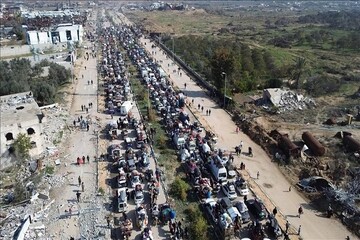 لافتات تشيد بموقف مصر الرافض لتهجير الفلسطينيين