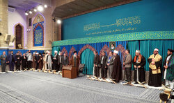 Leader receives participants of 41st Iran Intl. Quran Contest