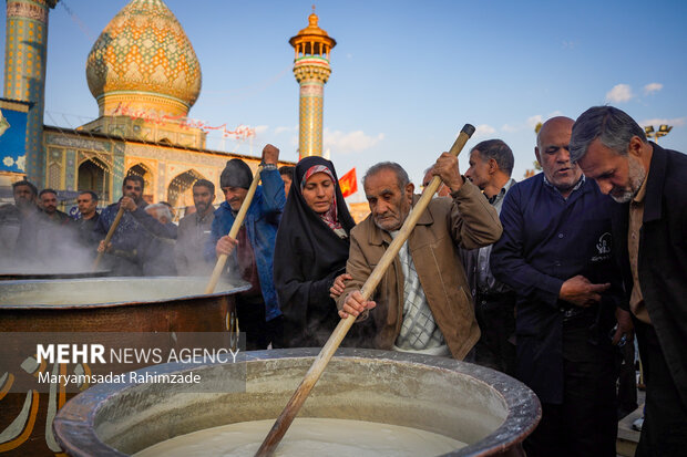 پخت سمنو در شیراز