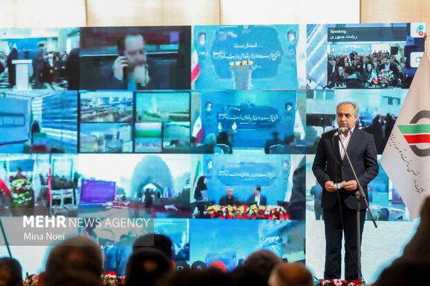 آئین افتتاح فاز اول آزادراه تبریز – بازرگان با دستور رییس جمهور