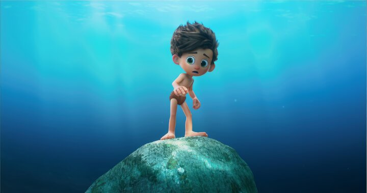 «پسر دلفینی» مردم جزیره را نجات میدهد